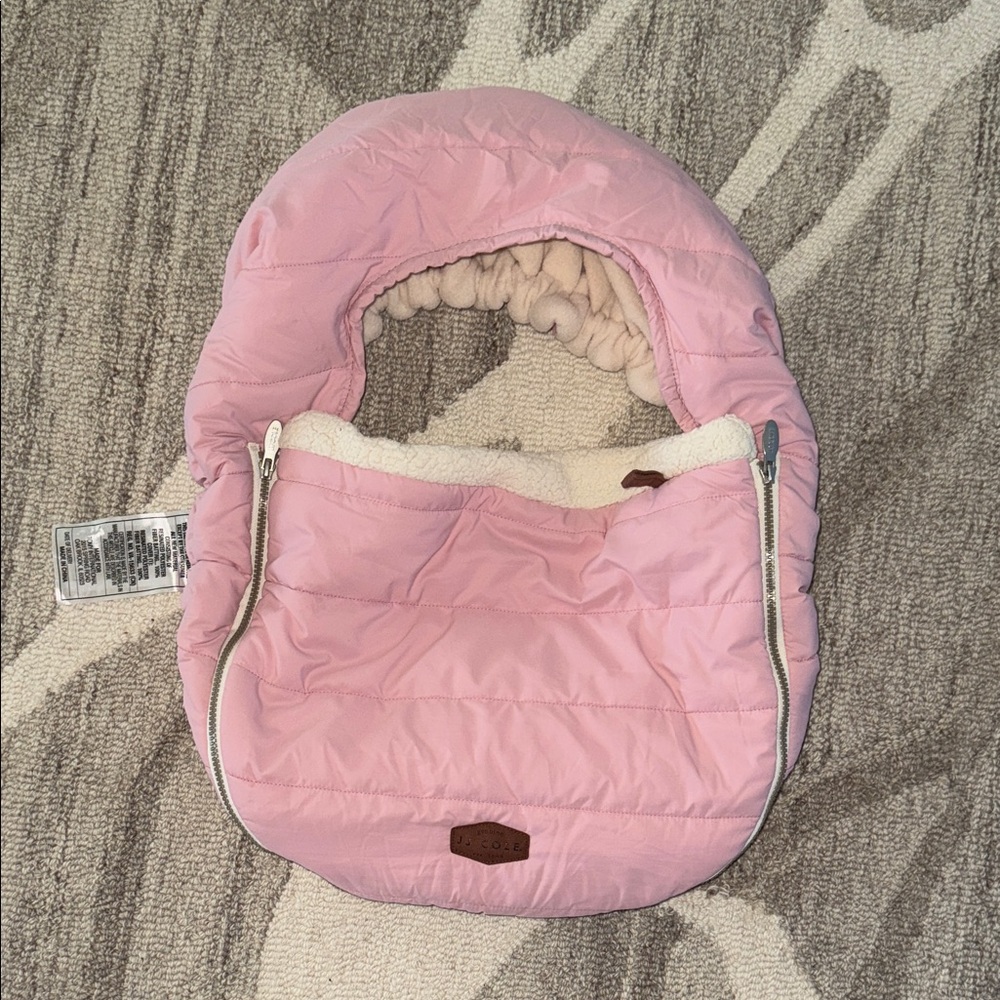 JJ Cole Pink Car Seat Cover